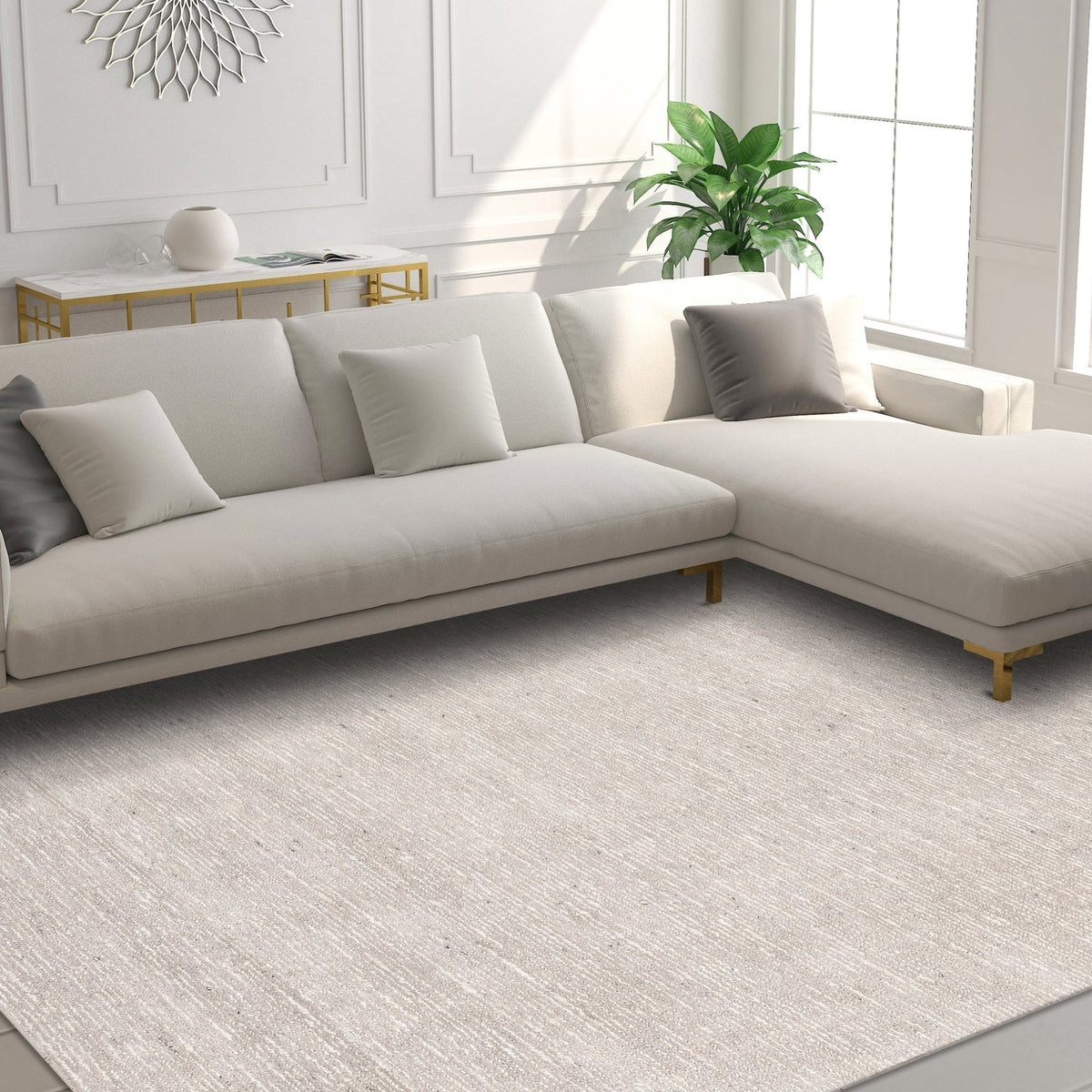 Arcata AC1 Ivory Rug - Rug & Home