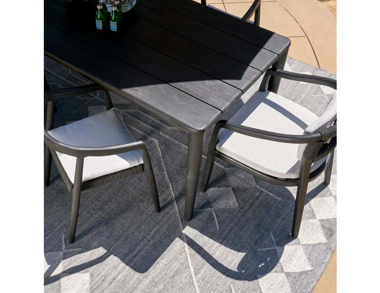 Aria 86" Outdoor Dining Table - Rug & Home