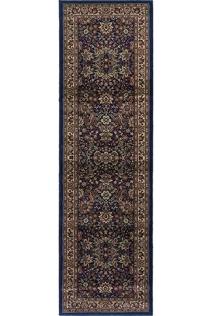 Ariana 113B Blue/ Red Rug - Rug & Home