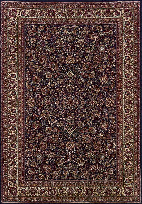 Ariana 113B Blue/ Red Rug - Rug & Home