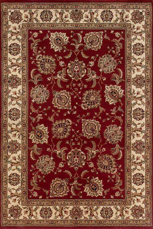 Ariana 117C Red/ Ivory Rug - Rug & Home