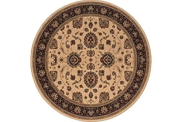 Ariana 130/7 Ivory/ Black Rug
