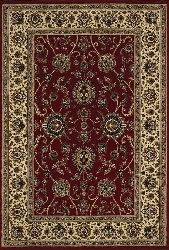 Ariana 130/8 Red/ Ivory Rug - Rug & Home