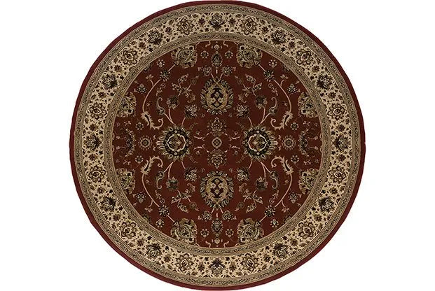 Ariana 130/8 Red/ Ivory Rug - Rug & Home