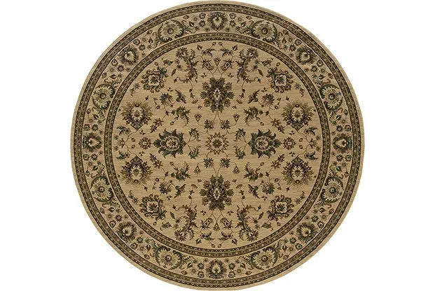 Ariana 311i Ivory/ Green Rug - Rug & Home