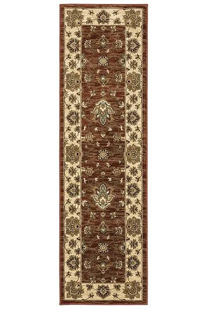 Ariana 623V Red/ Ivory Rug - Rug & Home