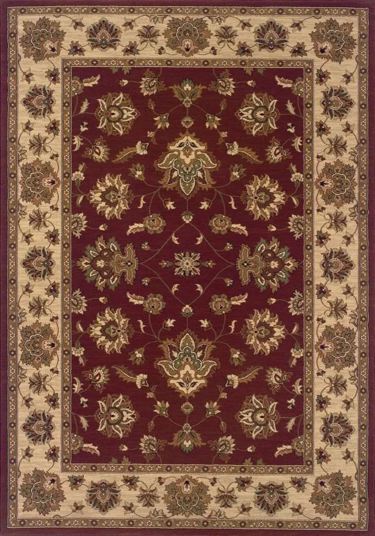 Ariana 623V Red/ Ivory Rug - Rug & Home