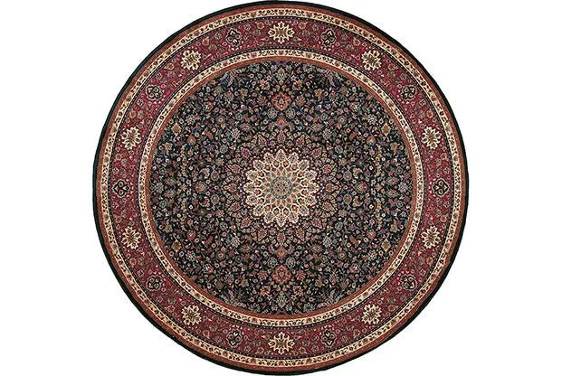 Ariana 95B Blue/ Red Rug - Rug & Home