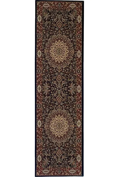 Ariana 95B Blue/ Red Rug - Rug & Home