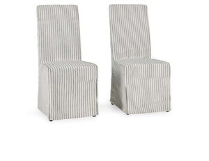 Arianna Upholstered Dining Chair Set of 2 - Rug & Home