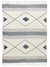 Arizona 80187BLU Blue Throw Blanket - Rug & Home