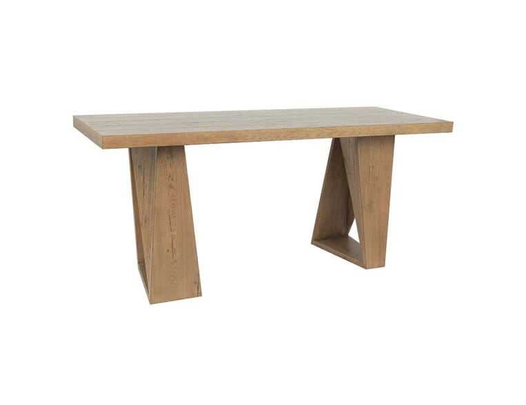 Arleth 82" Gathering Table Natural Oak - Rug & Home