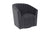 Arline Swivel Accent Chair Grey/Bronze - Rug & Home