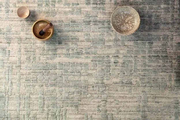 Arlo ARL-02 Stone/Turquoise Rug - Rug & Home