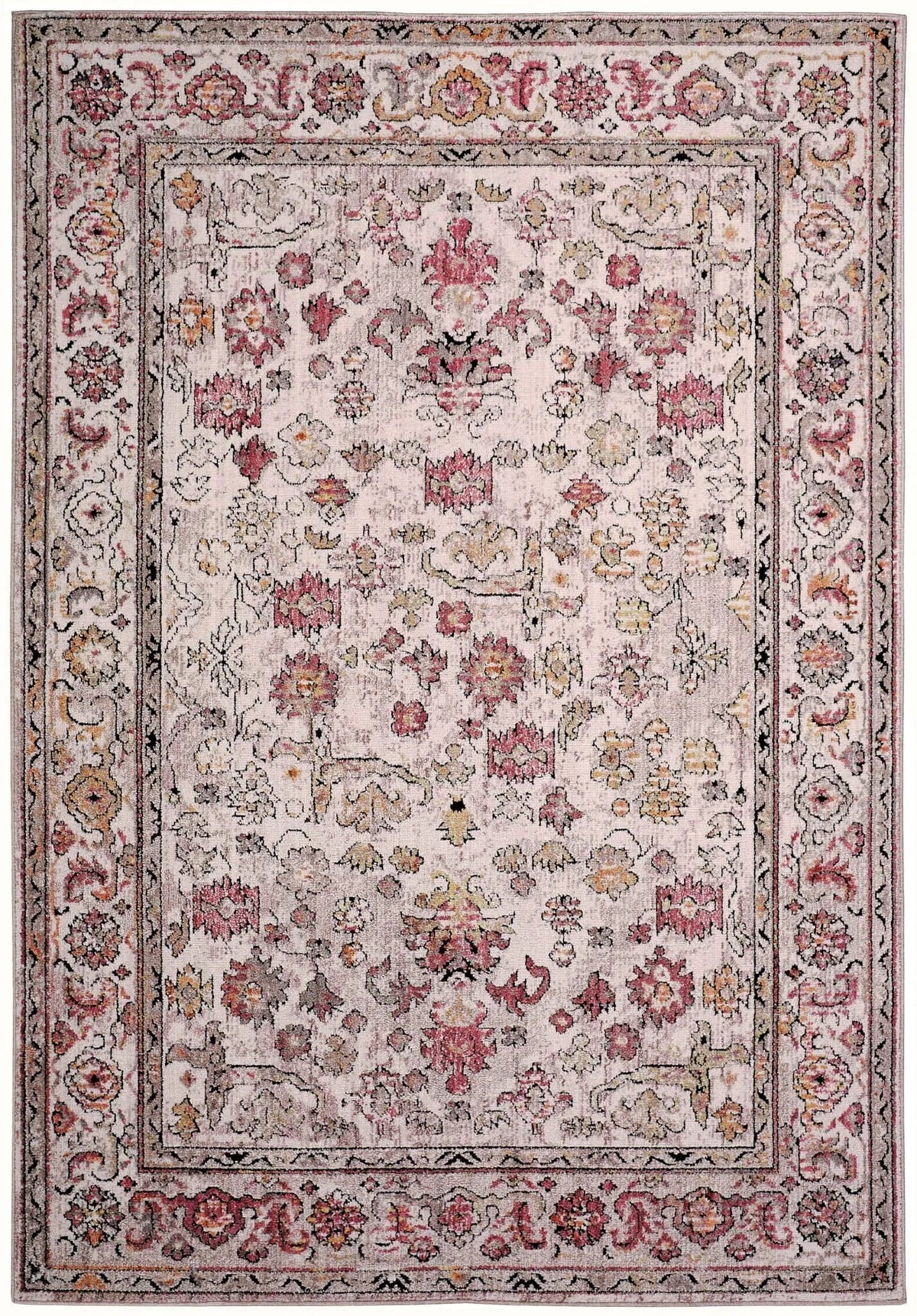 Armant 3945F Pink/Gray Rug - Rug & Home