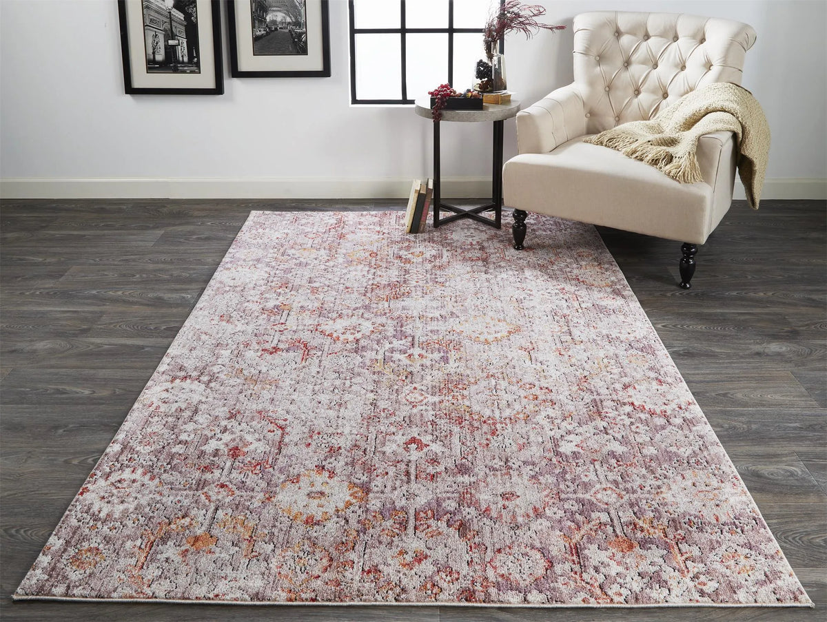 Armant 3946F Pink/Gray Rug - Rug & Home