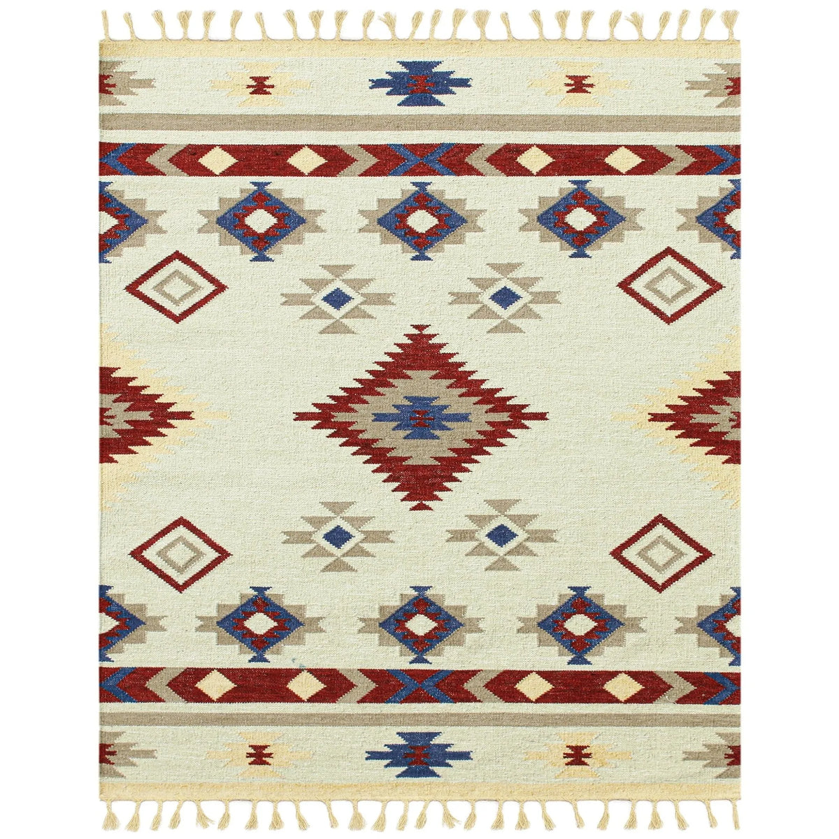 Artifacts ARI-6 Red/Ivory Rug - Rug & Home