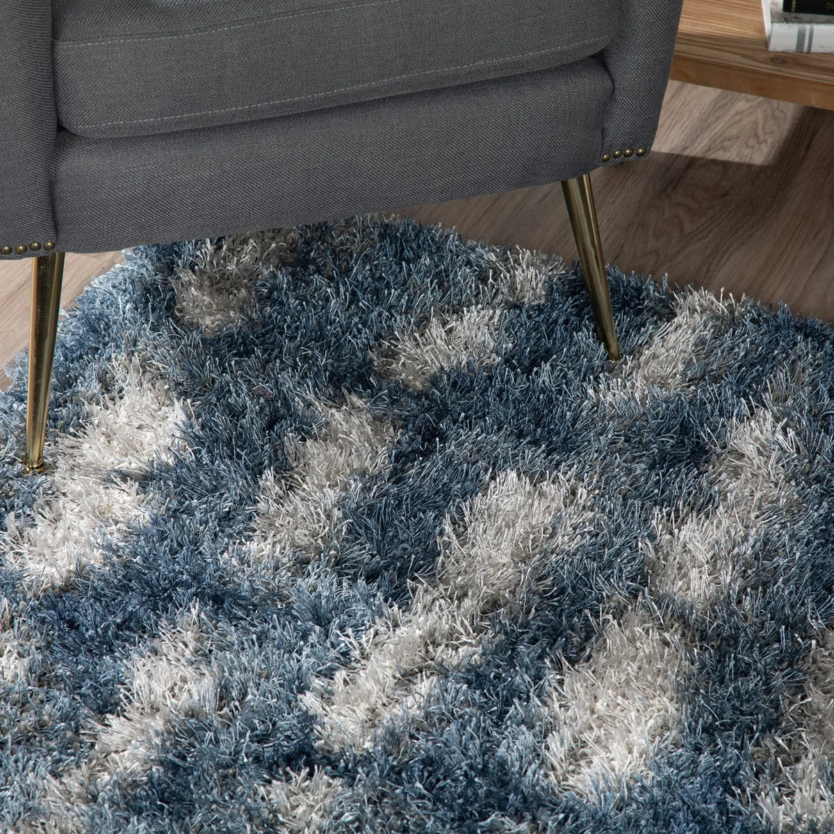 Arturro AT13 Indigo Rug - Rug & Home