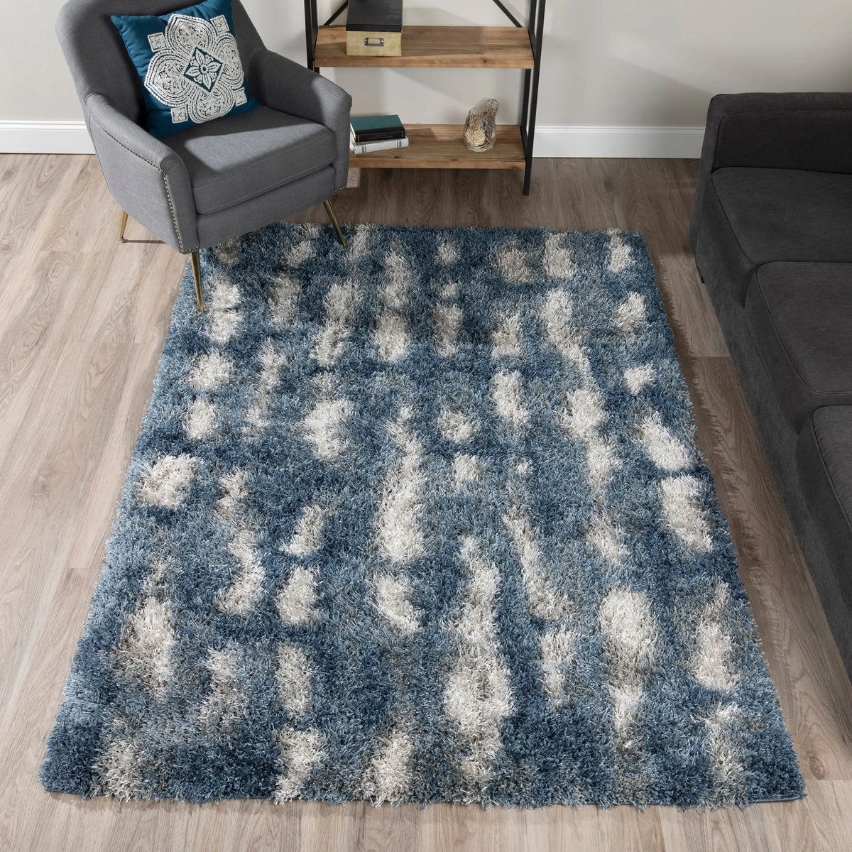 Arturro AT13 Indigo Rug - Rug & Home