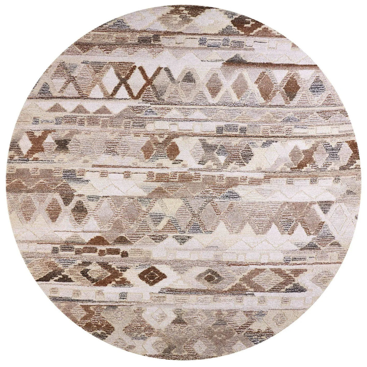 Asher 8770F Ivory/Brown Rug - Rug & Home