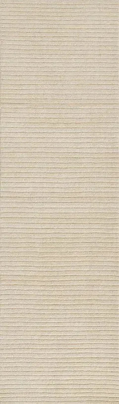 Asher ASH-1 White Rug