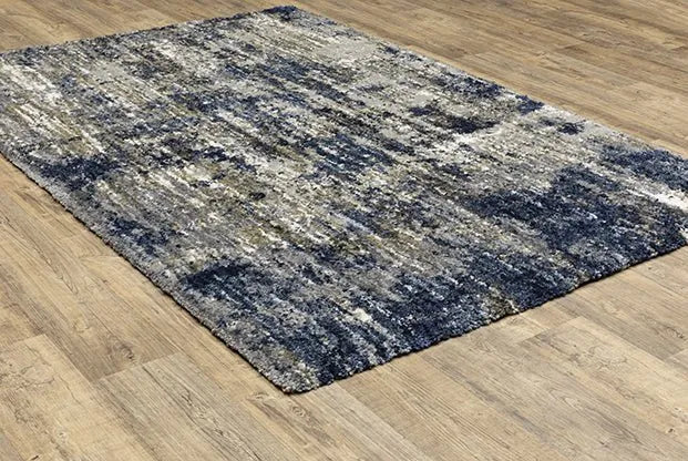 Aspen 2061L Grey/Blue Rug - Rug & Home