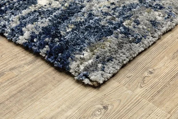 Aspen 2061L Grey/Blue Rug - Rug & Home