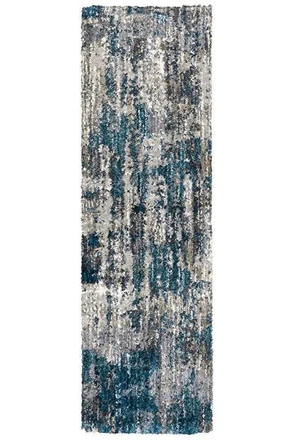 Aspen 2061L Grey/Blue Rug - Rug & Home