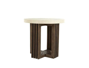 Aspen 26" Round End Table - Rug & Home