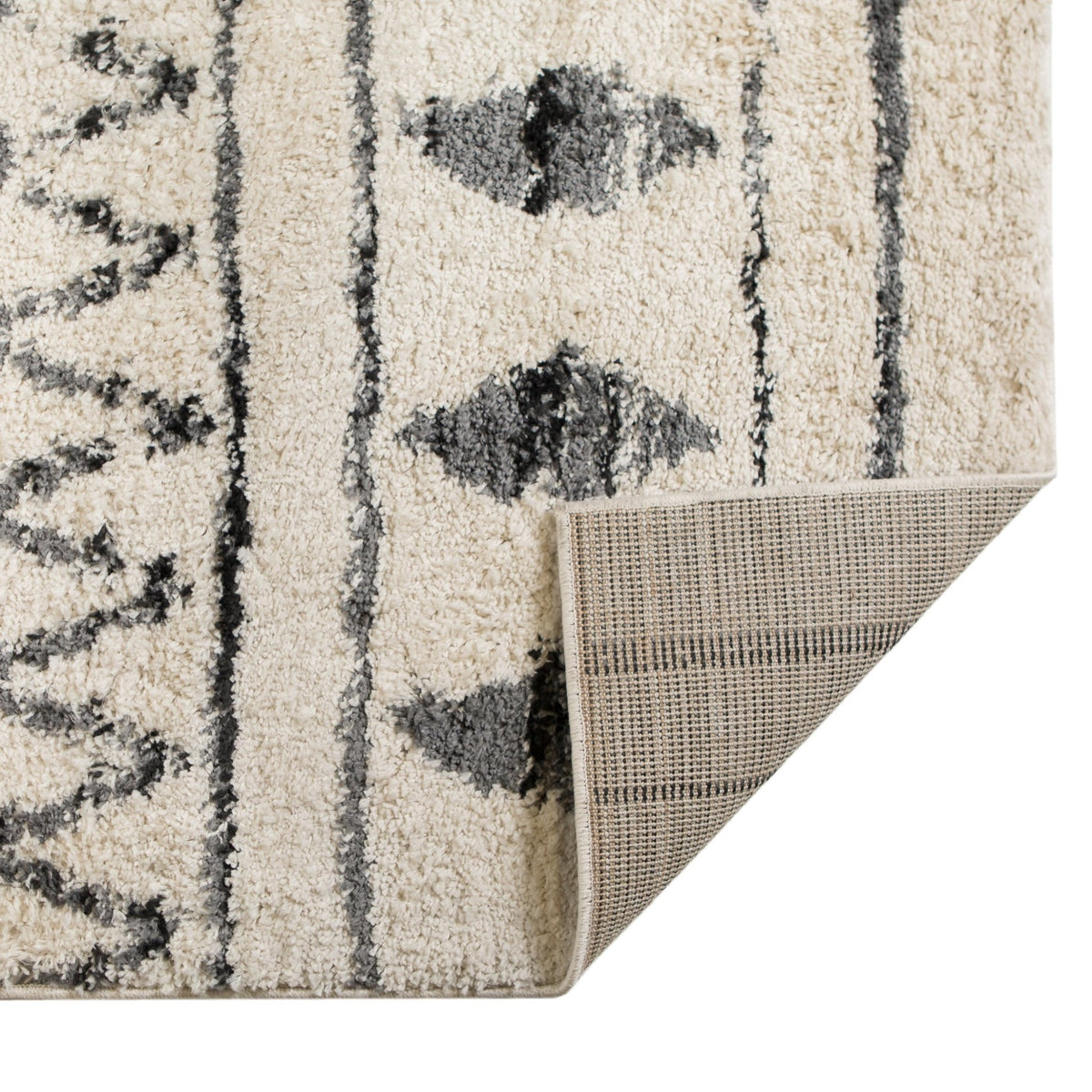 Aspen ASP-3 Cream/Black Rug - Rug & Home