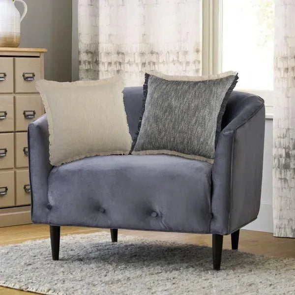 Aspen Lr07610 Dark Blue/White Pillow