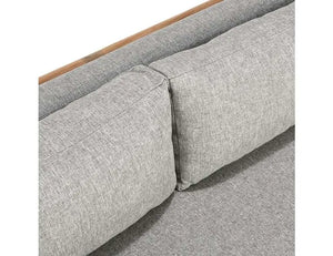 Aston 82" Outdoor Sofa Natural/Gray - Rug & Home