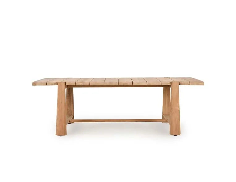 Aston 94" Outdoor Dining Table Natural