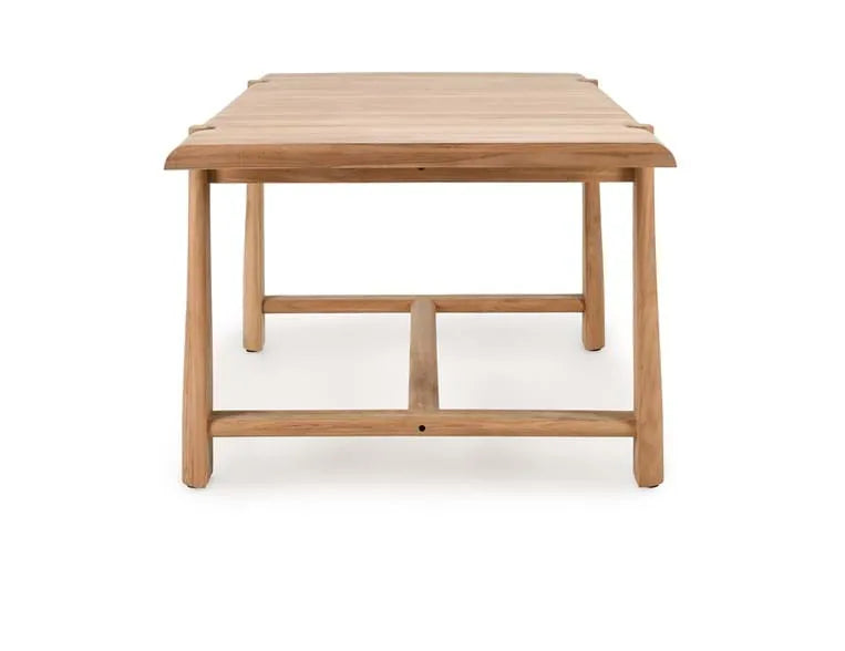 Aston 94" Outdoor Dining Table Natural