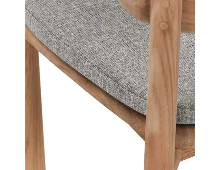 Aston Outdoor Dining Chair Natural