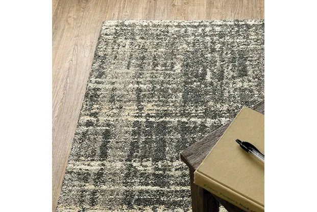 Astor 2541M Charcoal/Beige Rug - Rug & Home