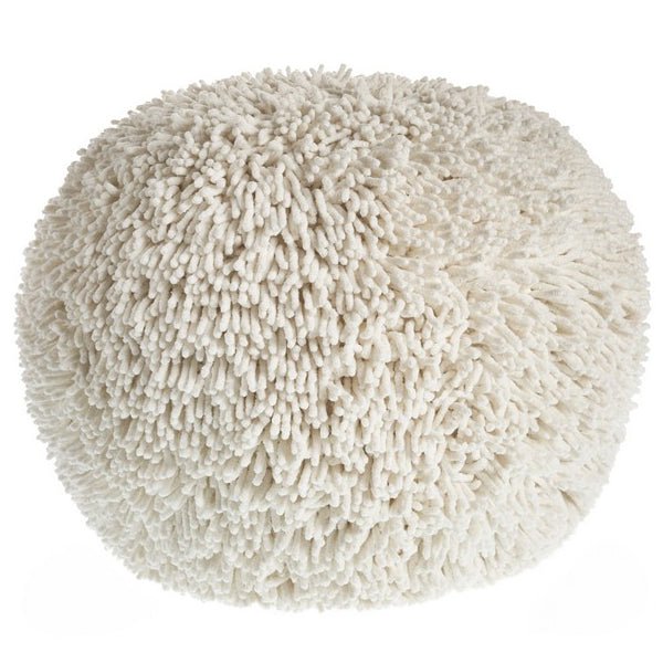 Astrid 99709NAT Natural Pouf - Rug & Home