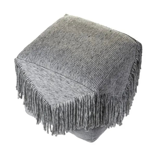 Astrid 99760GRY Grey Pouf