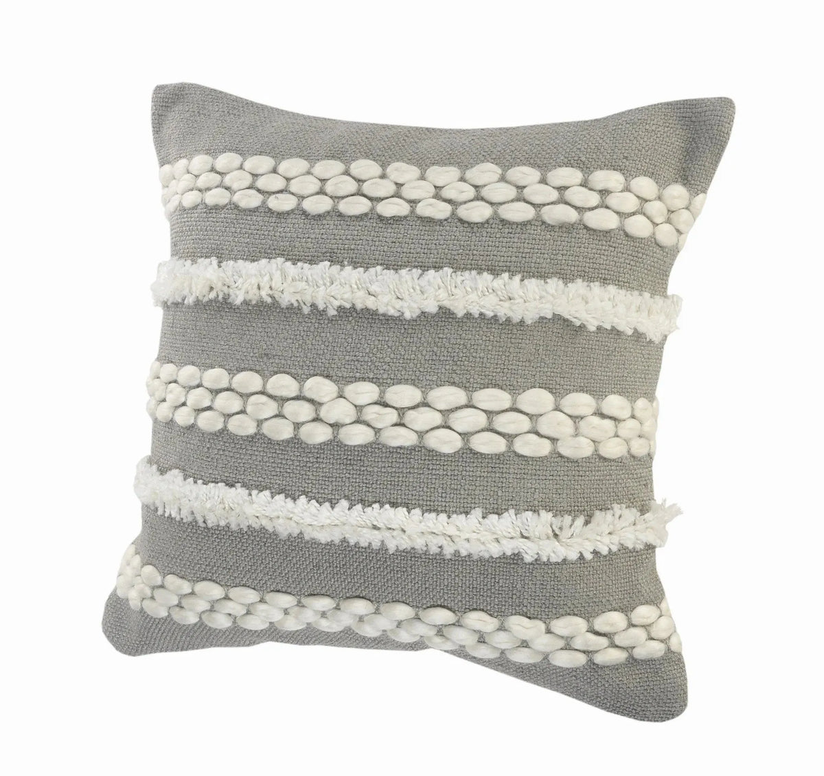 Atlantis Lr07561 Gray/Ivory Pillow