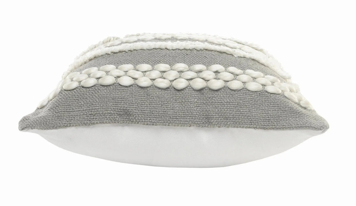 Atlantis Lr07561 Gray/Ivory Pillow