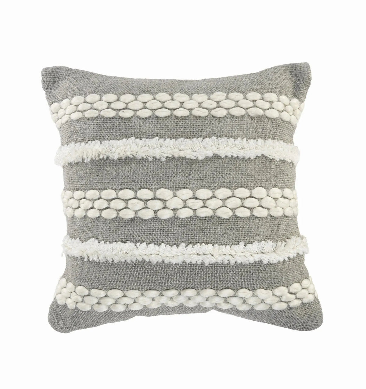 Atlantis Lr07561 Gray/Ivory Pillow