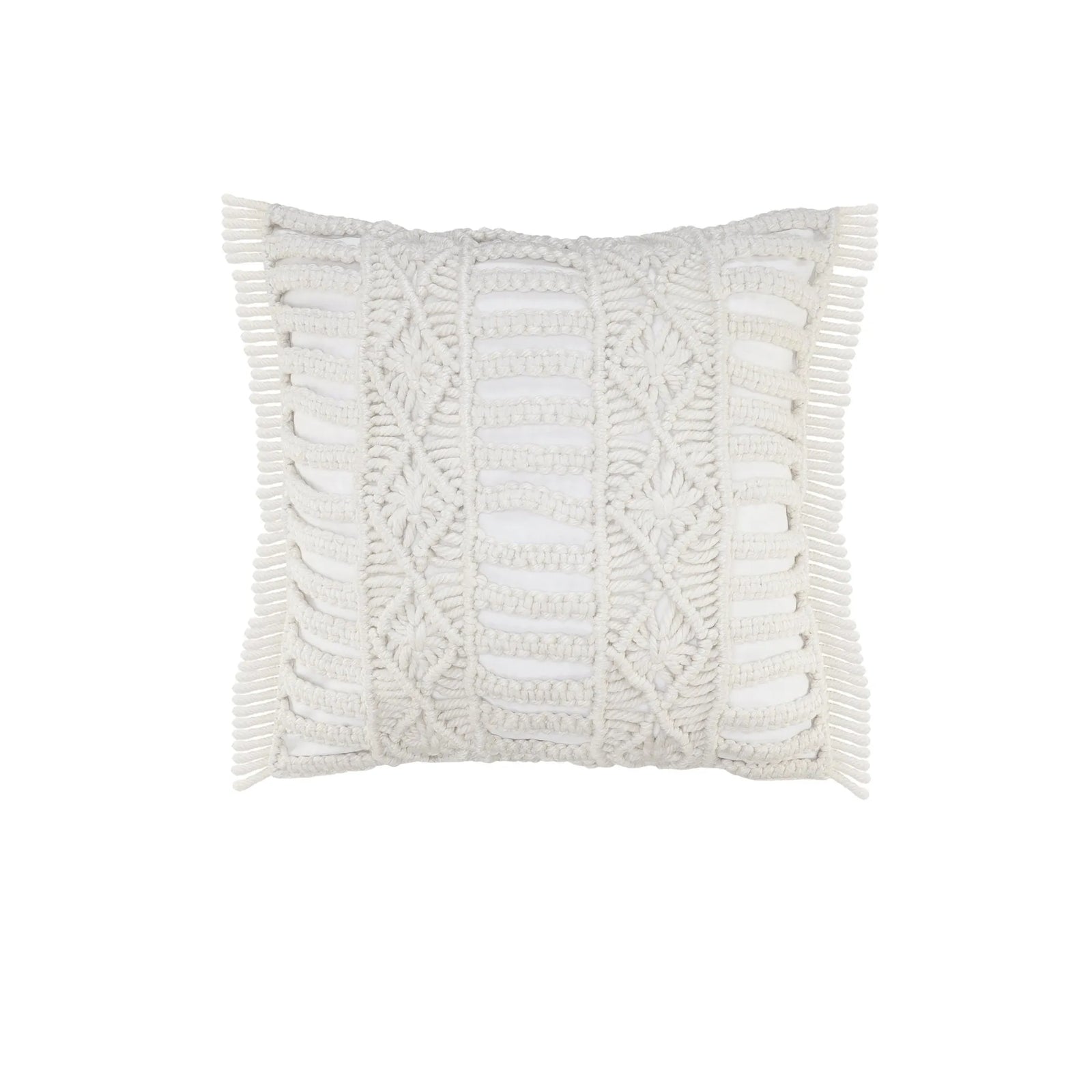 Atlantis Lr07586 White Pillow - Rug & Home