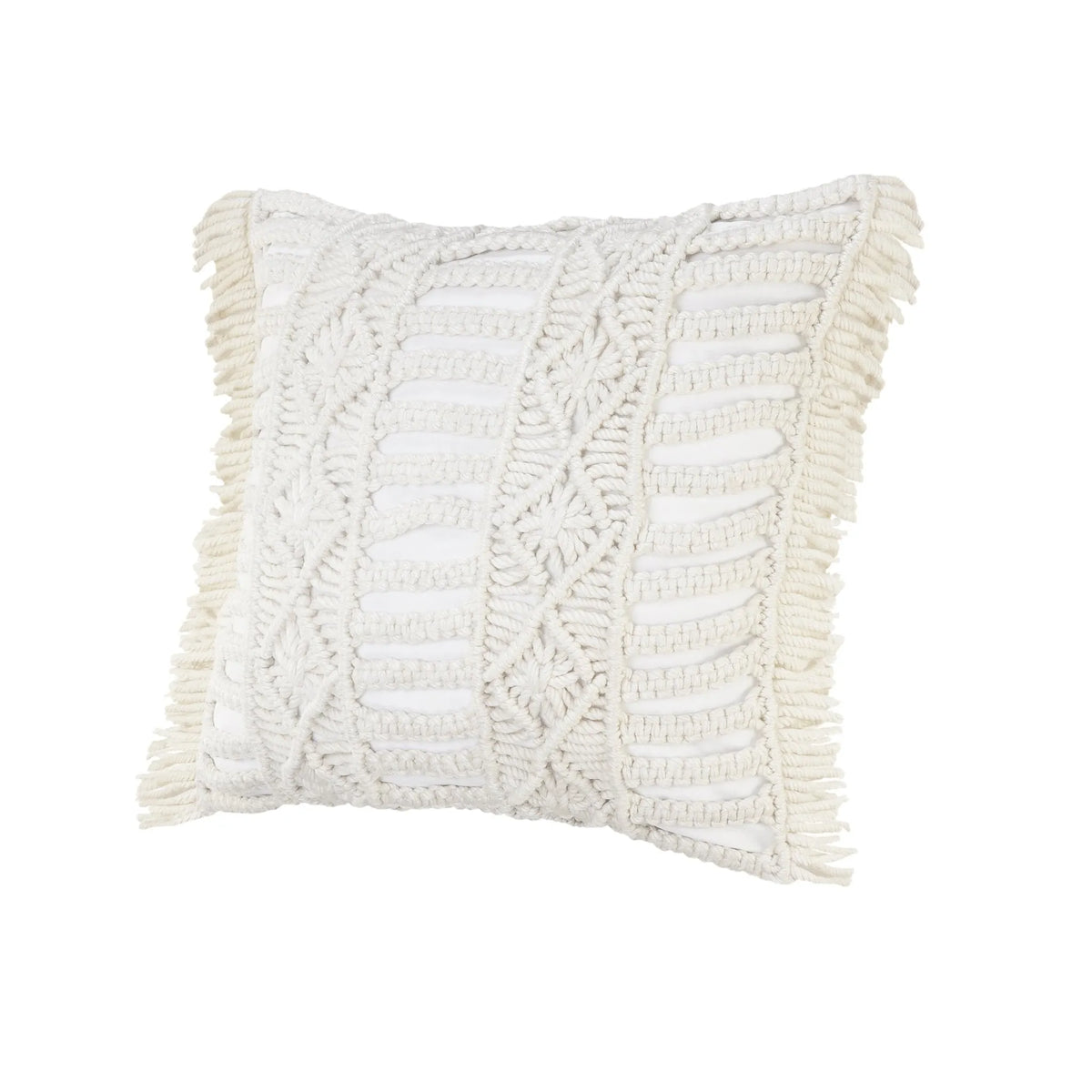 Atlantis Lr07586 White Pillow - Rug & Home