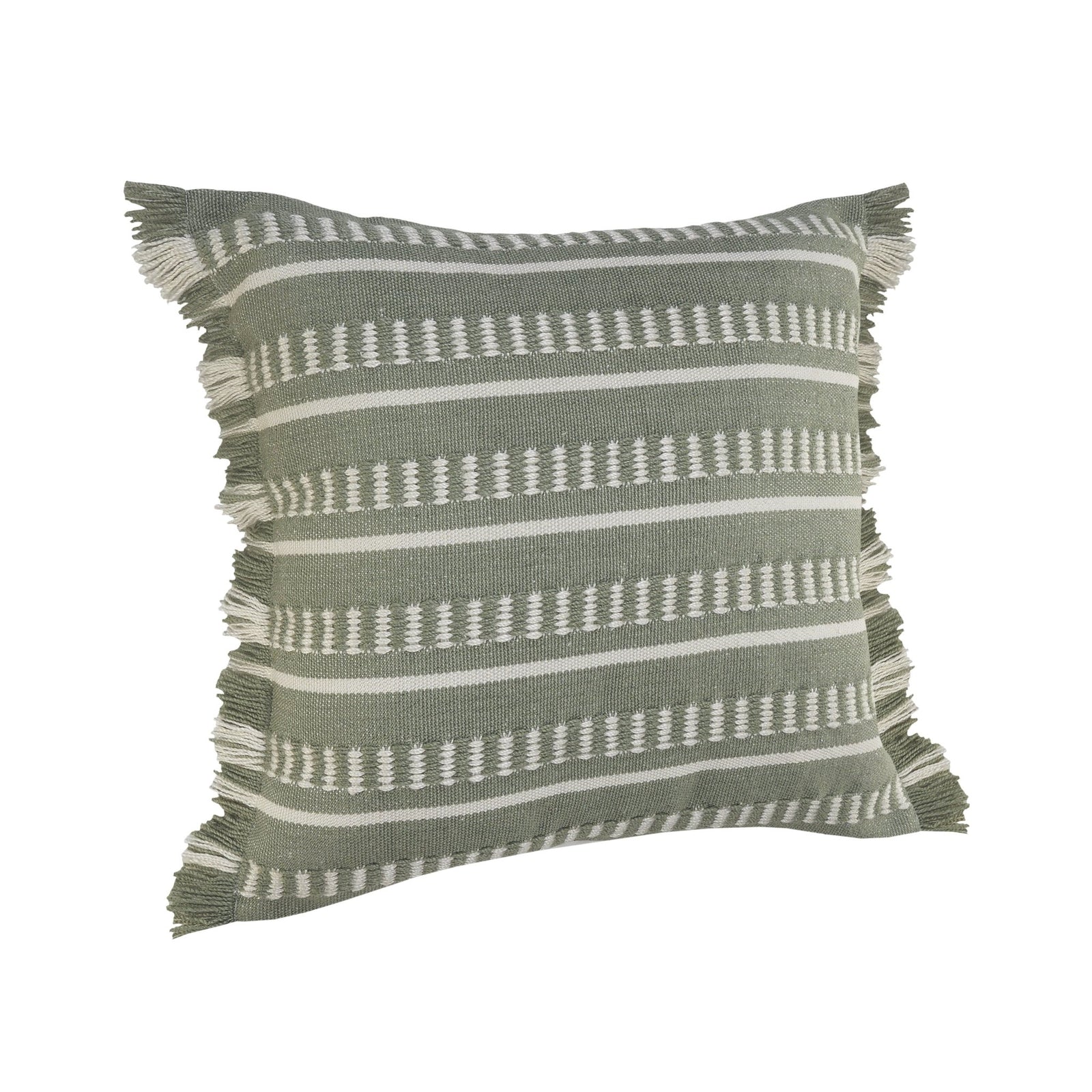 Atlantis Lr07589 Green/White Pillow - Rug & Home