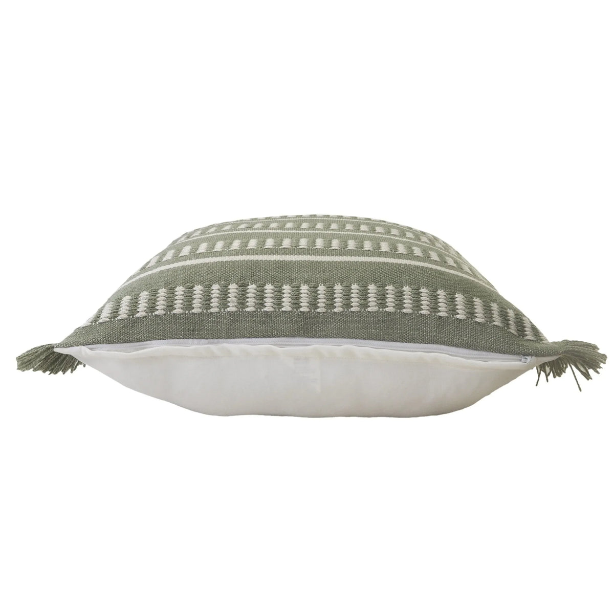 Atlantis Lr07589 Green/White Pillow