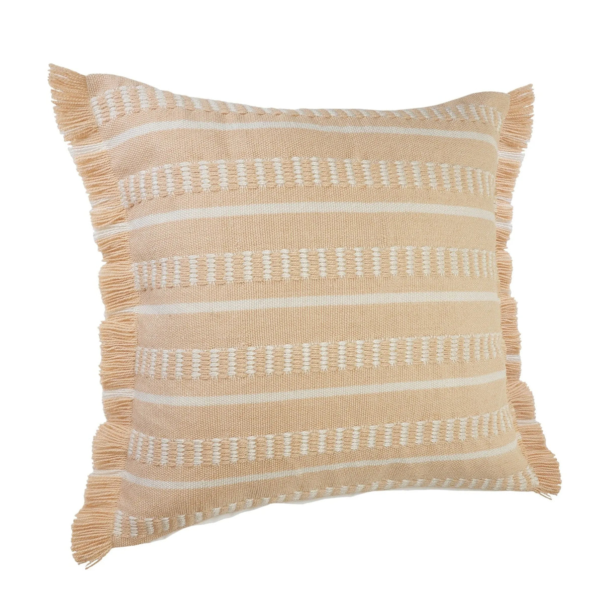 Atlantis Lr07591 Peach/White Pillow - Rug & Home