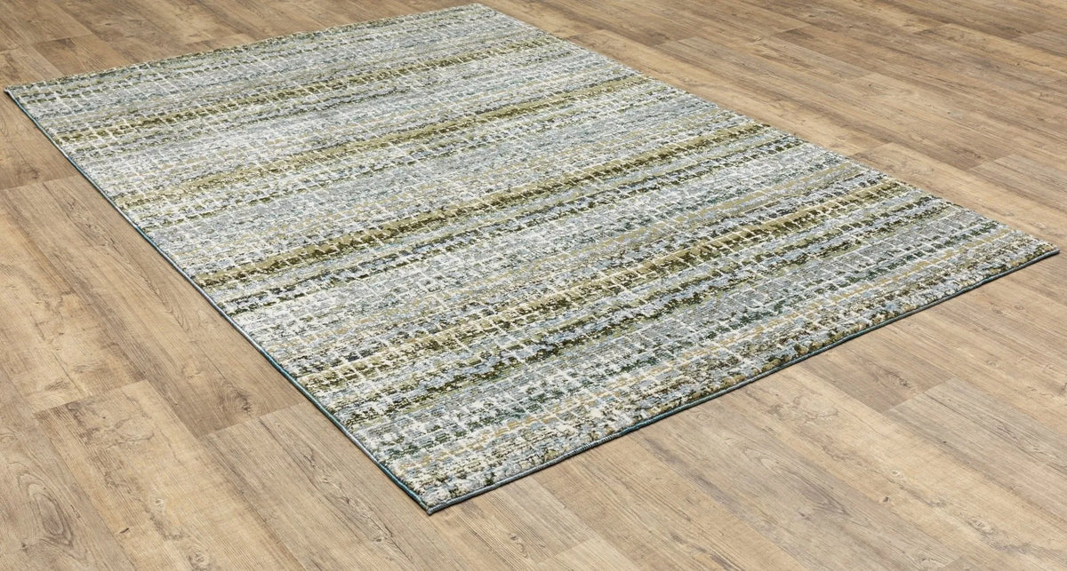 Atlas 747B Blue/Green Rug - Rug & Home