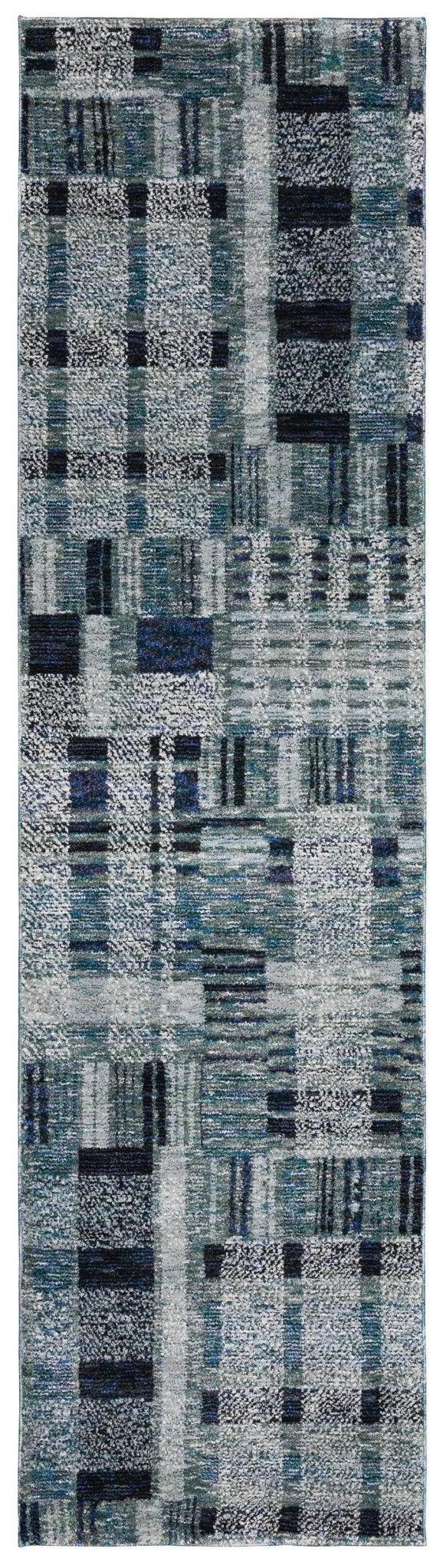 Atlas 752B Blue/Blue Rug - Rug & Home