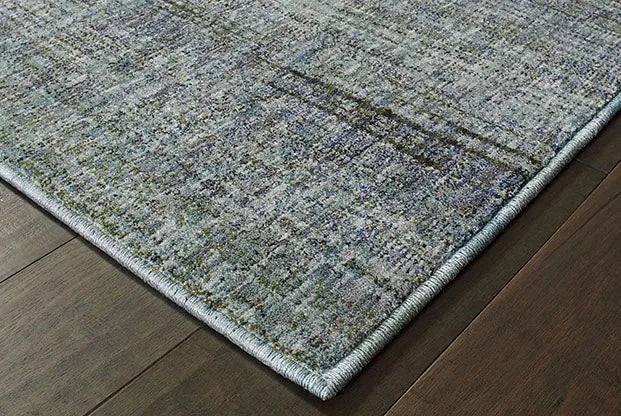 Atlas 8033J Blue/ Grey Rug - Rug & Home