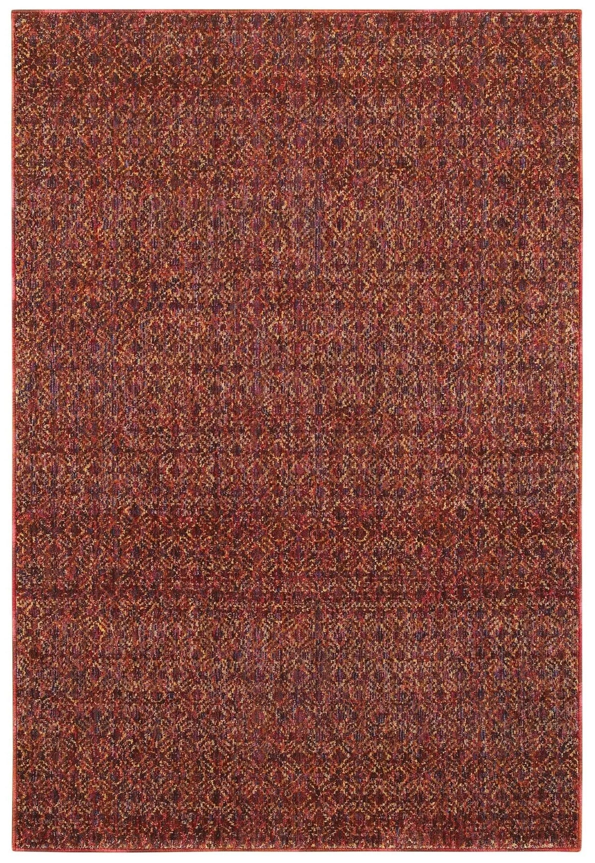 Atlas 8048K Red/ Rust Rug - Rug & Home